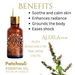 Aldila Patchouli Essential oil: Pogostemon patchouli