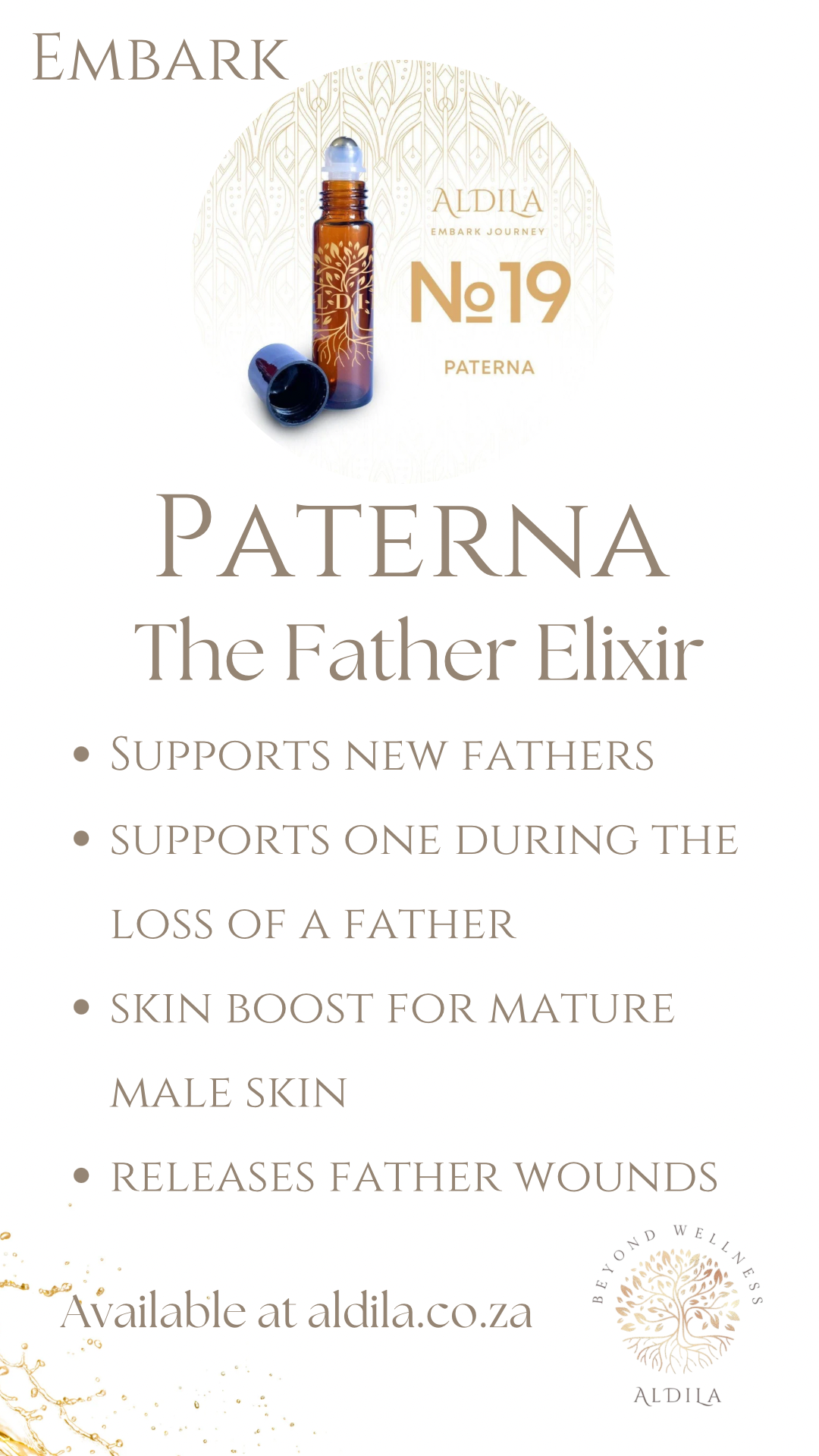 EMBARK JOURNEY NO 19 PATERNA - THE ELIXIR FOR FATHERS | MALE WELLNESS - Image 2