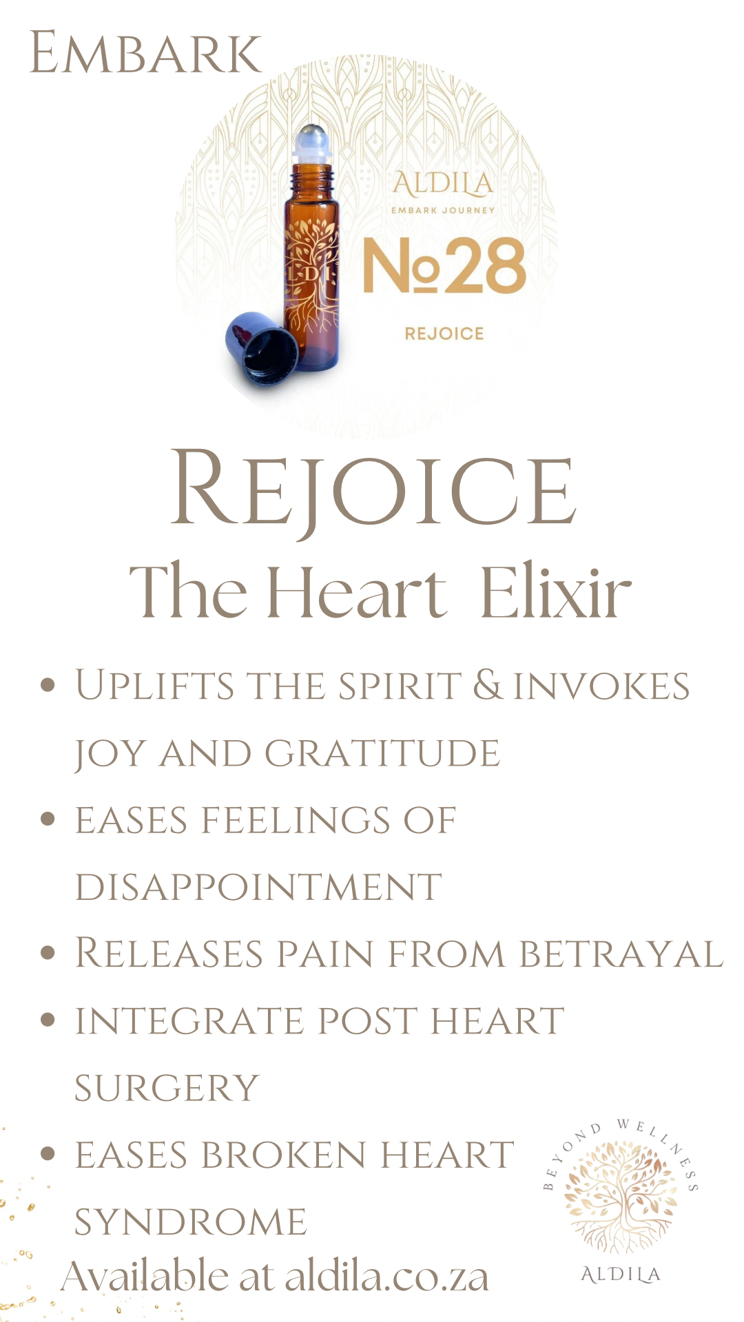 EMBARK JOURNEY NO 28 REJOICE - THE BETRAYAL ELIXIR | Emotional Wellness - Image 2