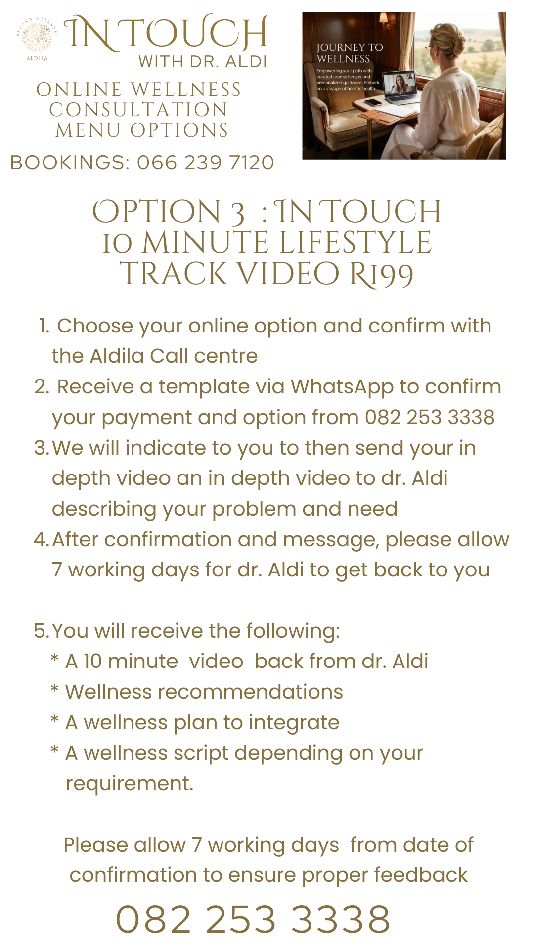 Talk to dr. Aldi - 30 Minute Express Consult WhatsApp Video Call - Option : 3 | 30min - Image 2