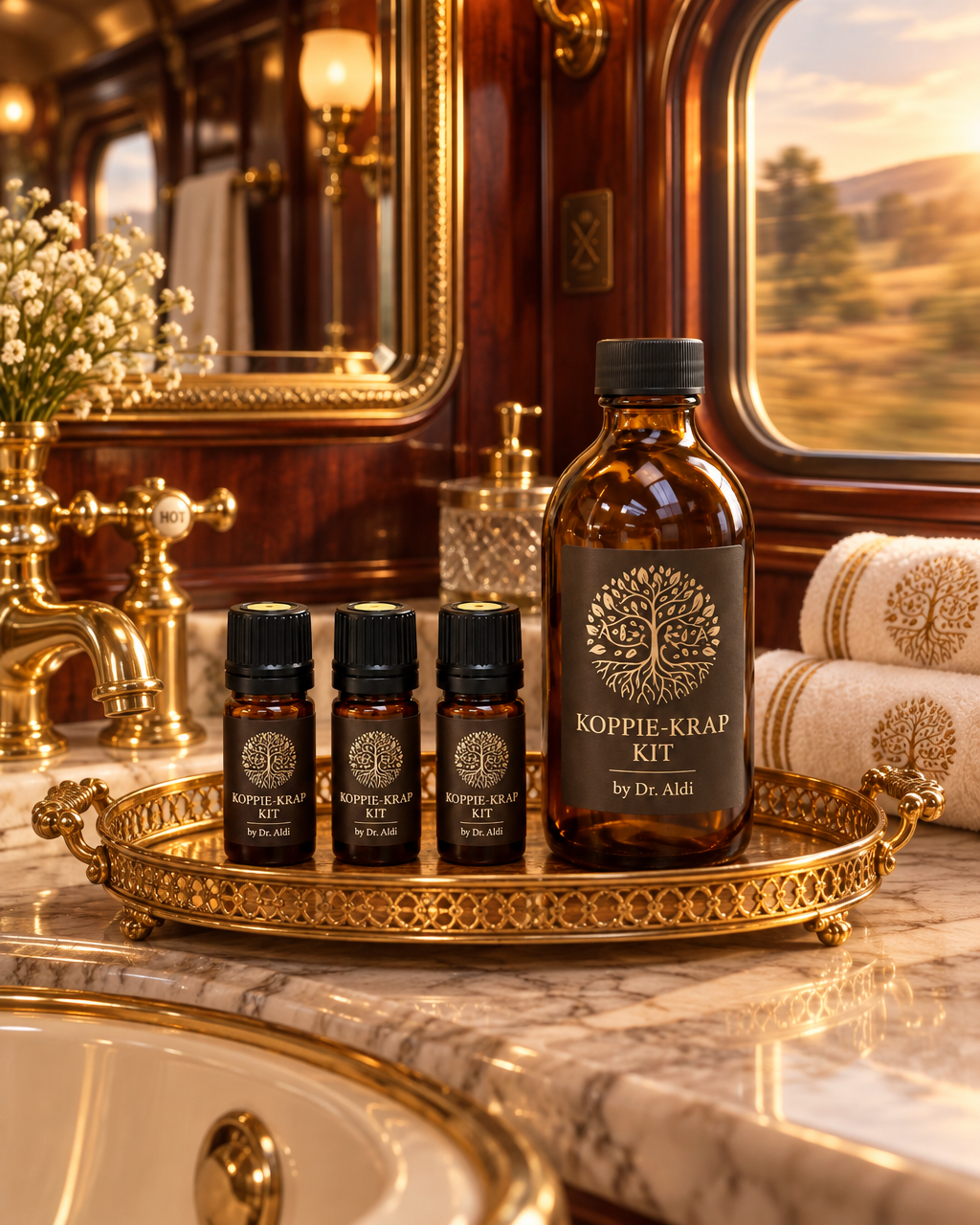 dr. Aldi’s Koppie-Krap Scalp Care & Hair Rinse Kit